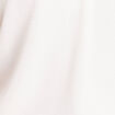 T-shirt bi-mati&egrave;re manches courtes ecru femme