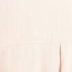 Chemise col chemise manches longues creme femme