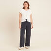 Gilet sans manches blanc femme