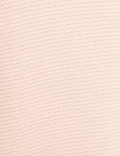 Pull confectionné en France vieux rose femme