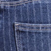 Jean coupe droite taille haute denim stone femme