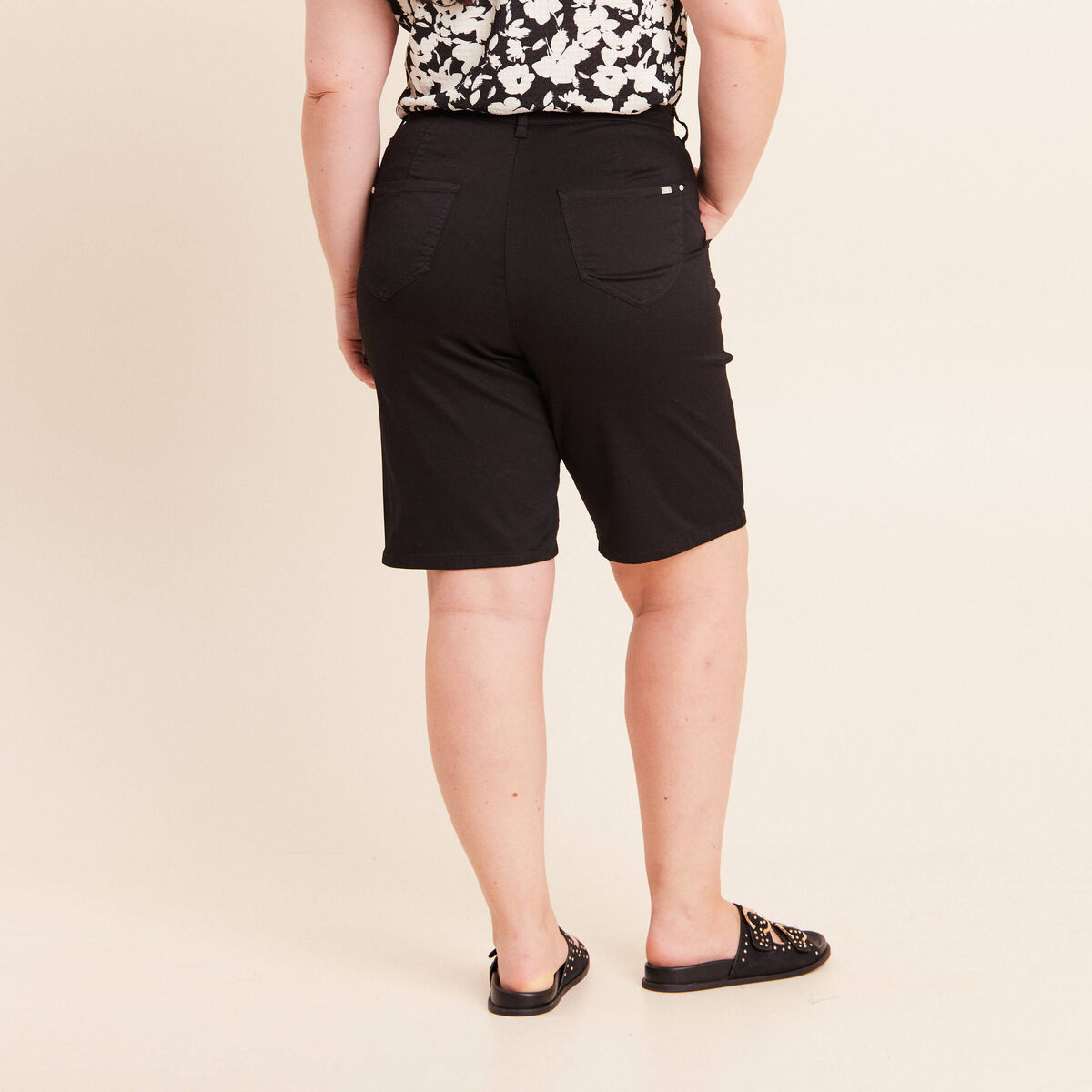Pantalon magique le l&eacute;ger noir femme