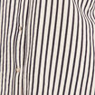 Chemise ample manches courtes bleu foncé femme