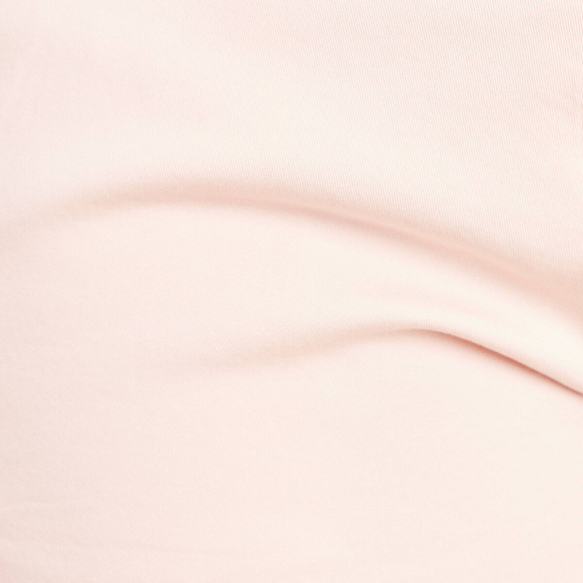 Pantalon coupe chino taille bascul&eacute;e rose poudr&eacute;e femme