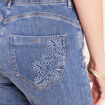 Jean magique L'Unique coupe bootcut denim stone femme