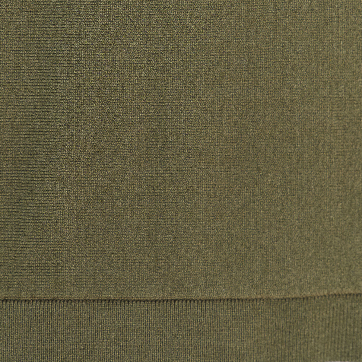Pull bi-mati&egrave;re col bateau vert kaki femme