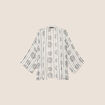 Kimono avec poches vert clair femme