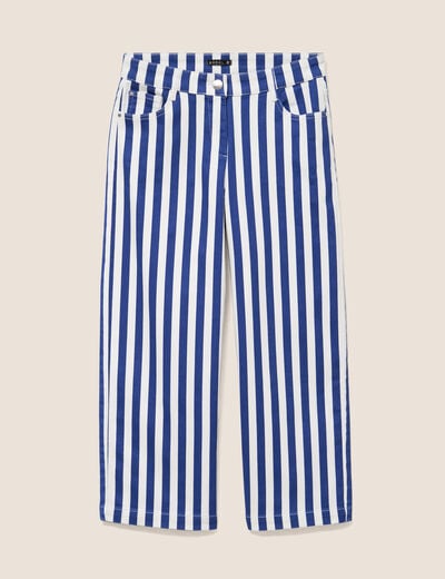 Pantalon bleu femme