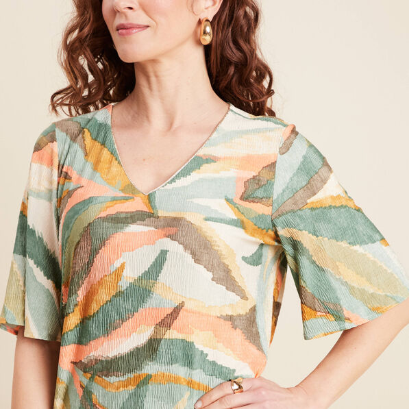 blouse manches courtes multicolore femme Blouse manches courtes multicolore femme