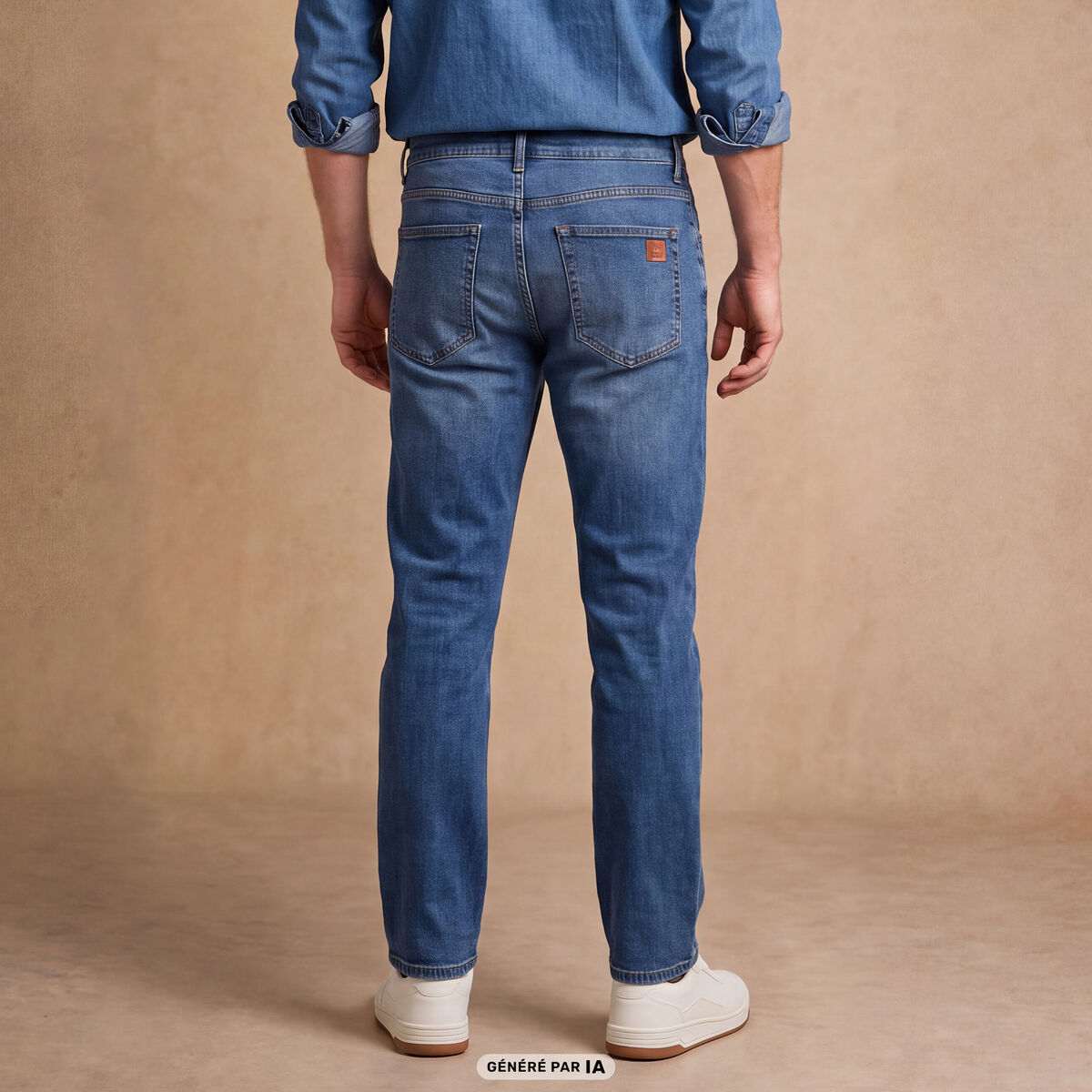 Pantalon Magique Monsieur L'Unique L30 denim stone homme