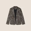 Veste doubl&eacute;e noir femme