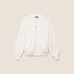 Bomber ecru femme