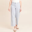 Jean coupe large 7/8&egrave;me bleu femme