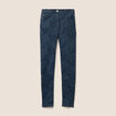 Jean magique ajusté taille standard bleu femme