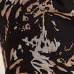 Robe droite réversible noir femme