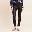 Pantalon magique Le L&eacute;ger enduit noir femme