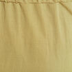 Jupe droite effet portefeuille vert olive femme