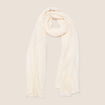 Foulard ecru femme