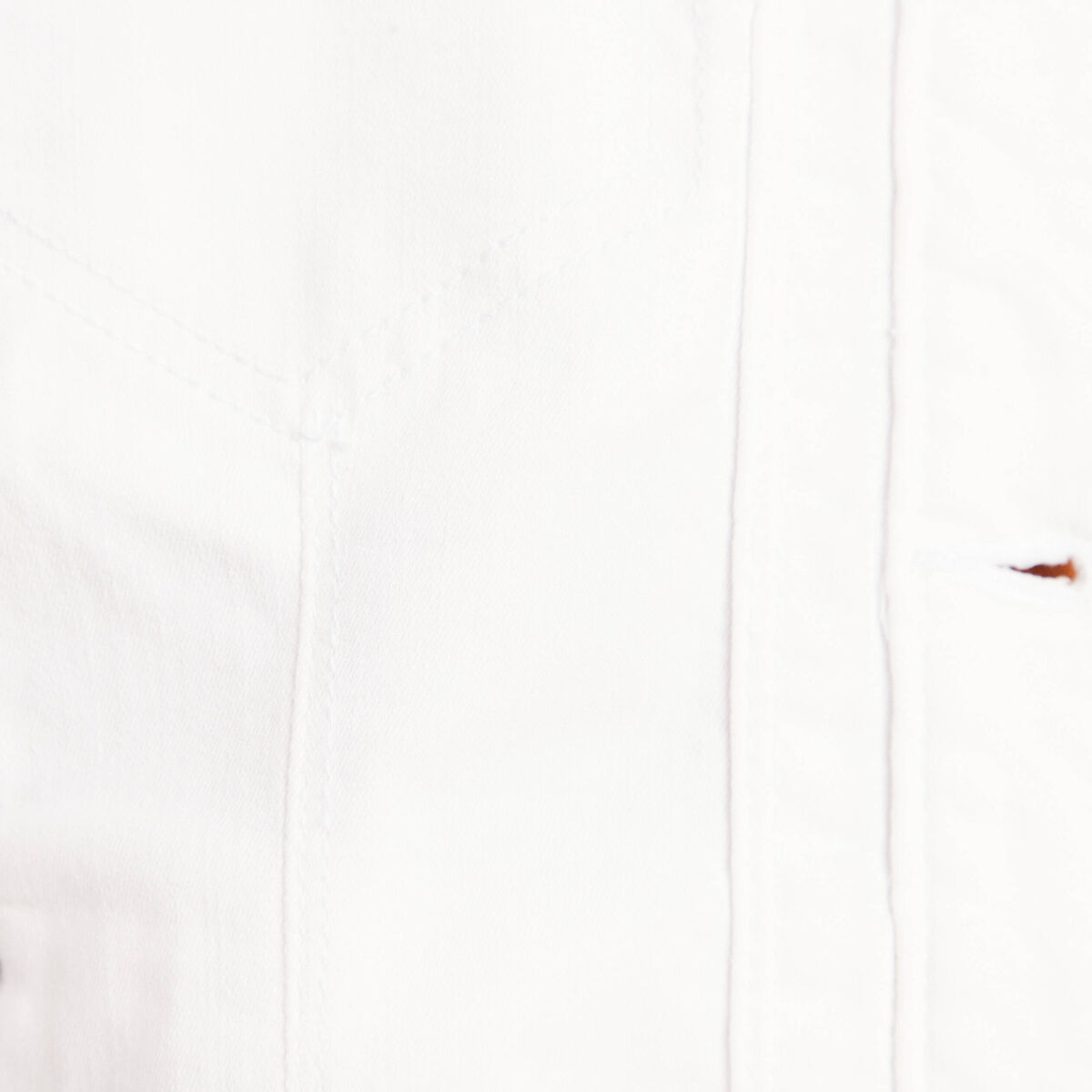 Blouson ajusté boutonné ecru femme