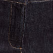 pantalon bootcut 7/8ème taille haute denim brut femme