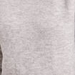 Robe pull droite col montant gris clair femme