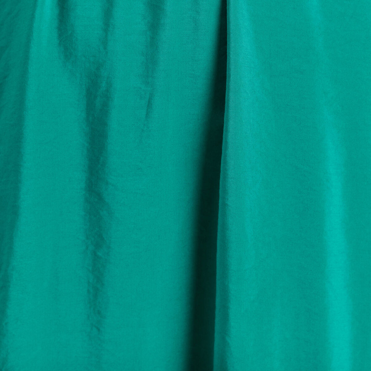 Robe &eacute;vas&eacute;e 3/4 sans manches ceinture vert menthe femme