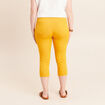 Pantacourt magique Le L&eacute;ger coupe droite jaune femme