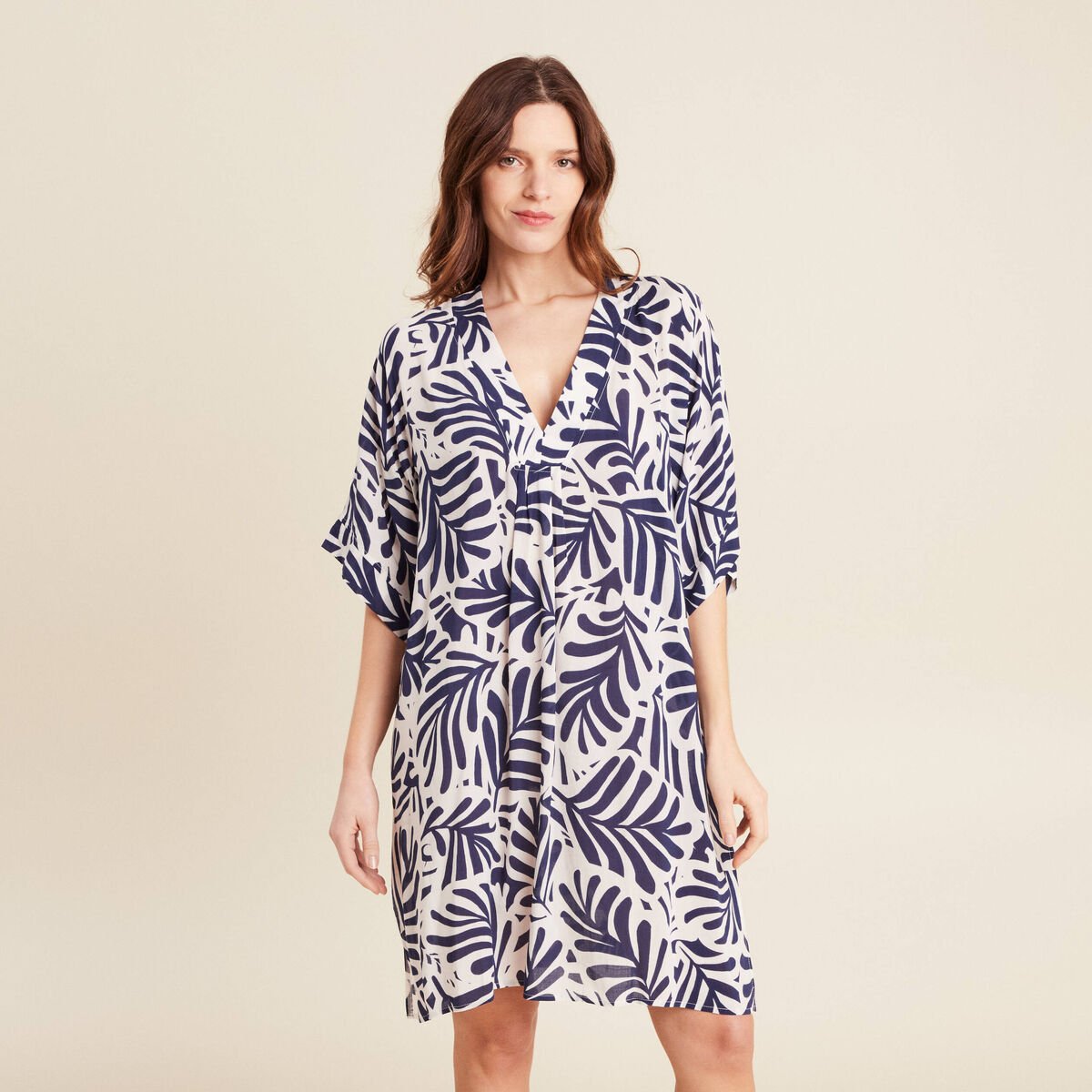 Robe de plage blanc femme