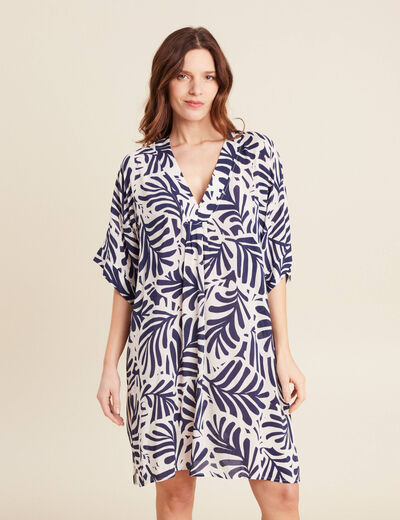 Robe de plage blanc femme