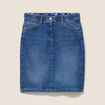 Jupe magique l'unique denim double stone femme