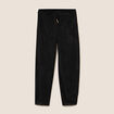 Pantalon balloon bas resserr&eacute; noir femme