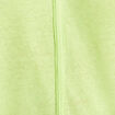 T-shirt tresse manches courtes vert anis femme