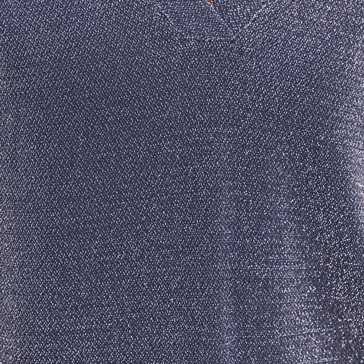 T-shirt manches courtes bleu marine femme