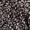 Veste droite r&eacute;versible noir femme