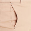 Pantalon boyfriend taille haute sable femme