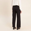 Pantalon taille haute noir femme