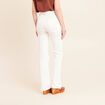 Jean magique L'Unique coupe bootcut blanc femme