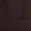 Veste tailleur cintr&eacute;e marron fonc&eacute; femme