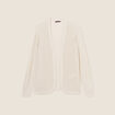 Gilet manches longues couleur or femme