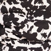 Robe courte &eacute;vas&eacute;e col v pliss&eacute;e noir femme