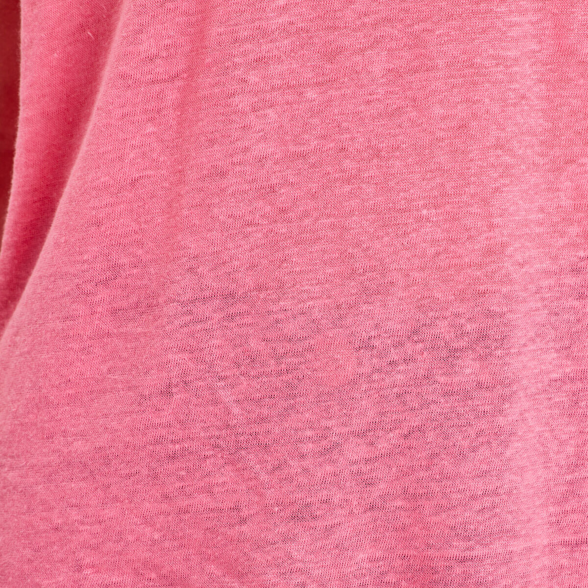 T-shirt manches courtes rose fushia femme