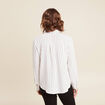Chemise manches longues gris foncé femme