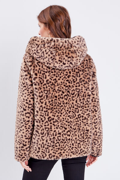 Doudoune droite réversible noir femme