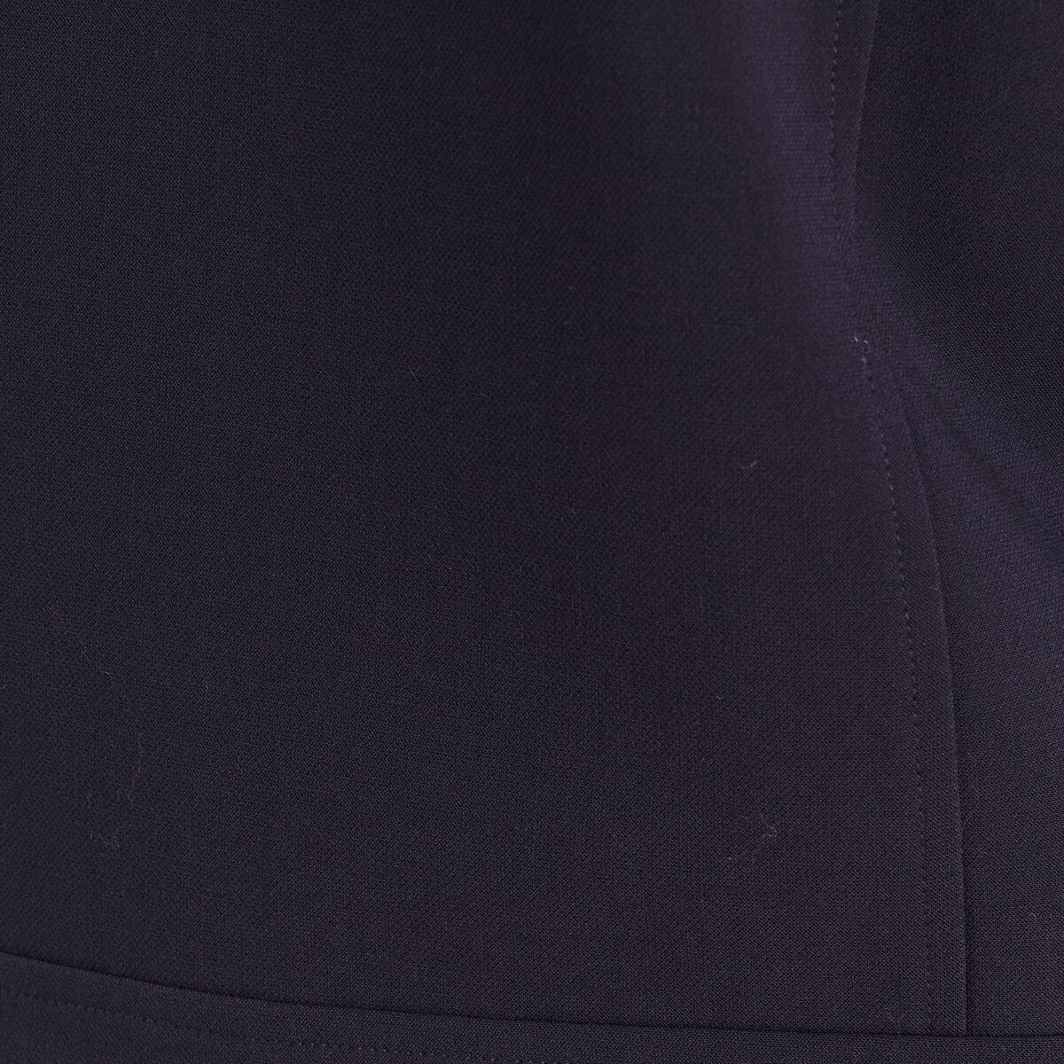 veste cintr&eacute;e doubl&eacute;e avec capuche bleu fonc&eacute; femme