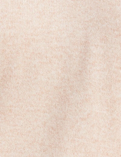 T-shirt manches longues creme femme