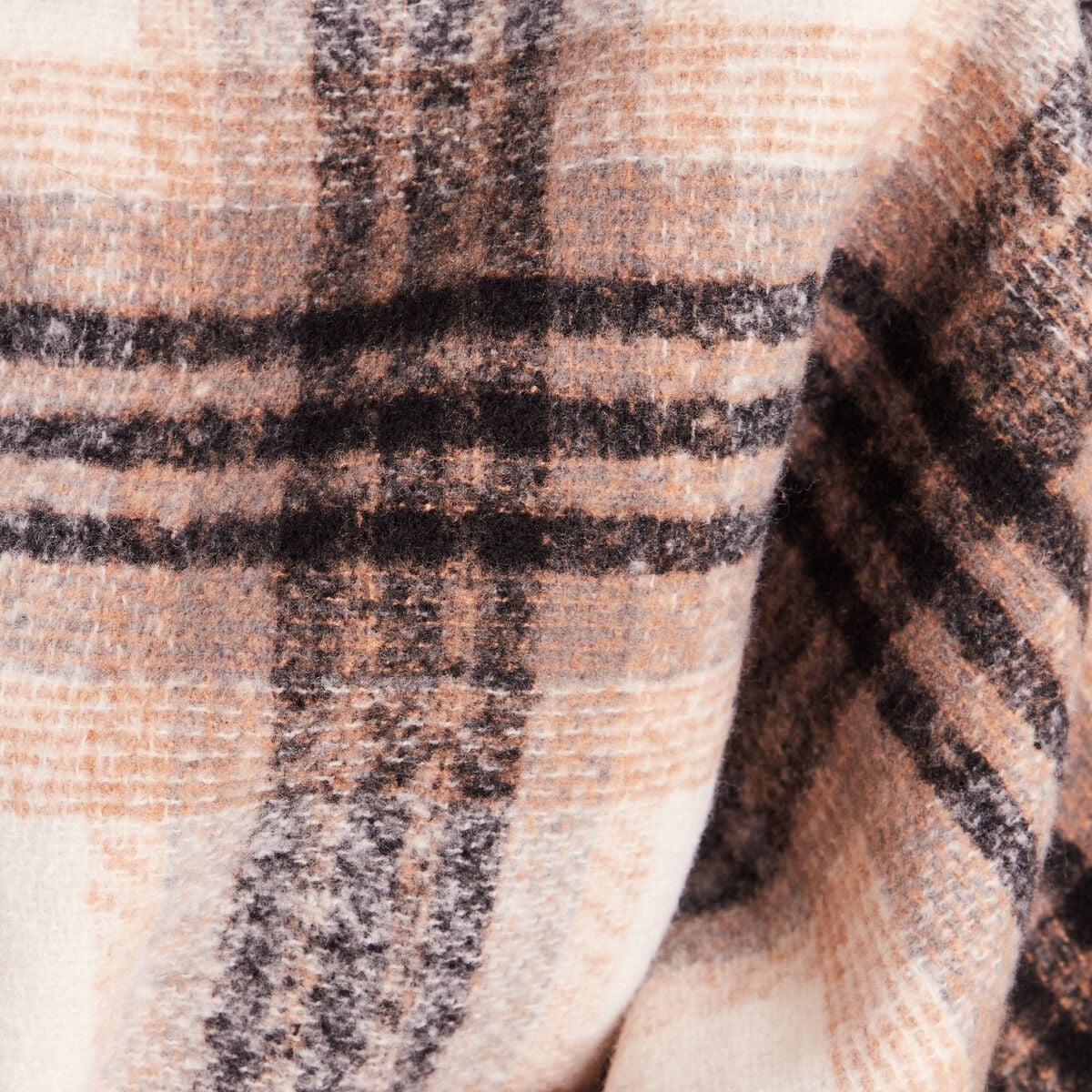 Poncho bordeaux femme