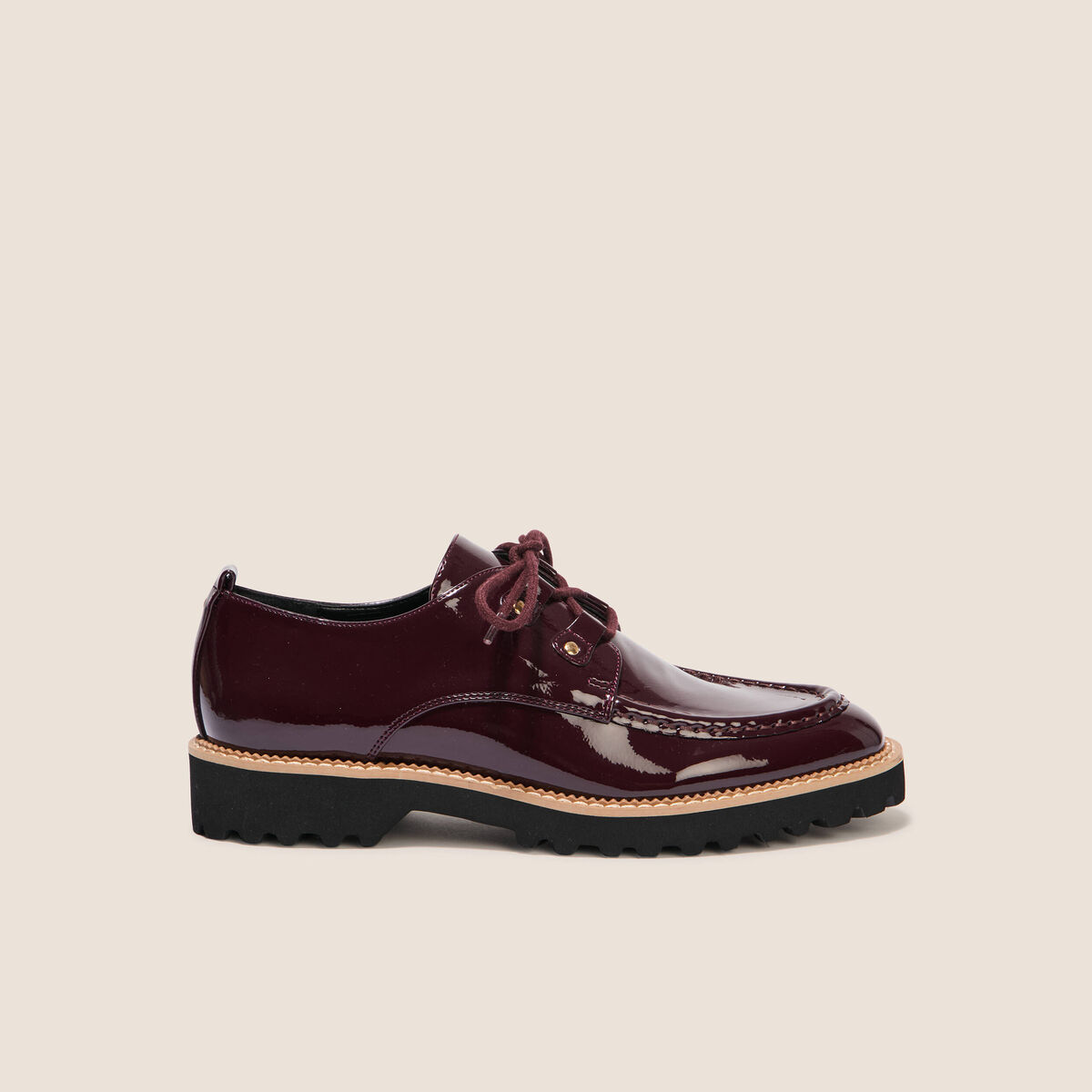 Derby bordeaux femme