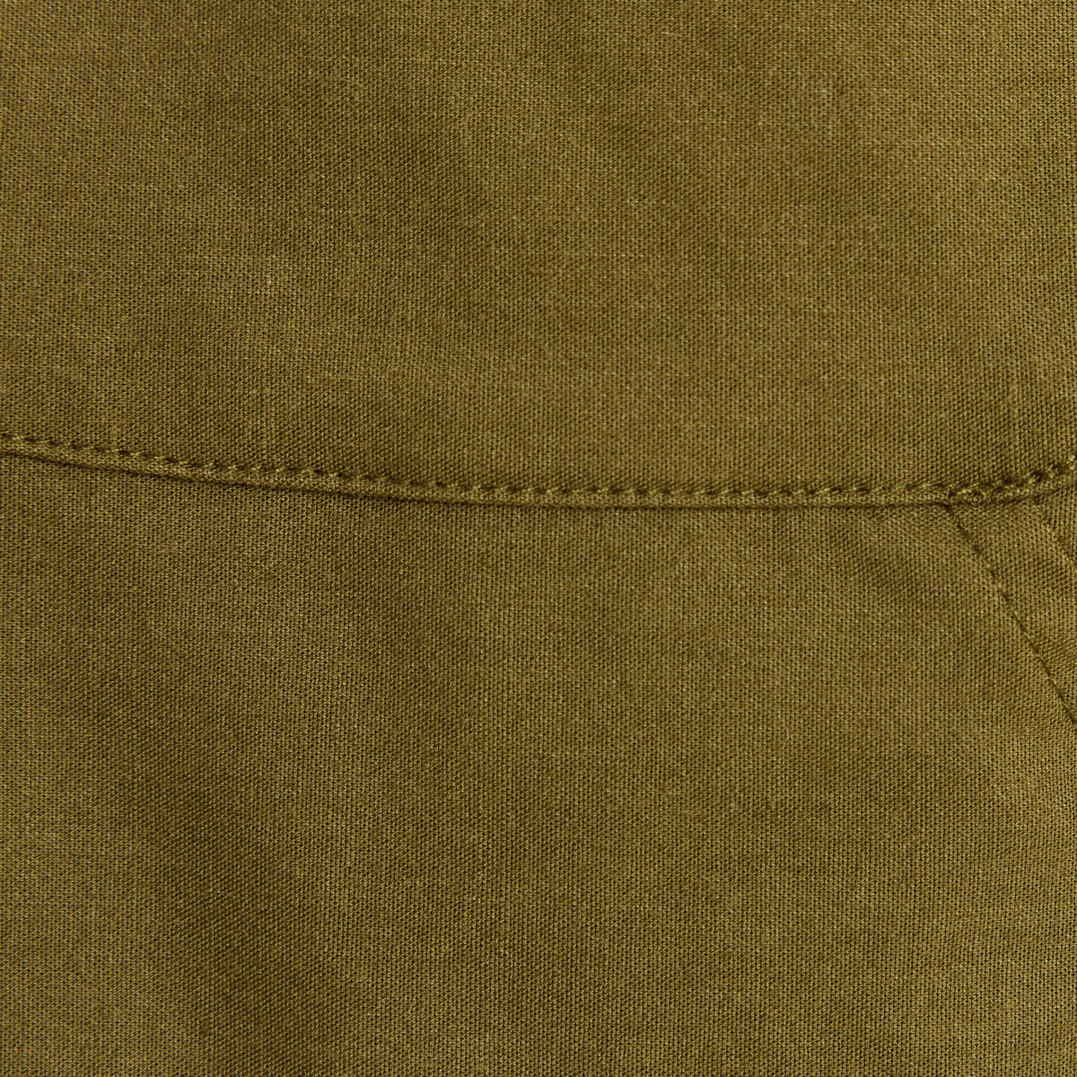 Veste boutonnée vert olive femme