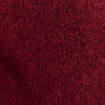 Gilet droit mi-long col v bordeaux femme