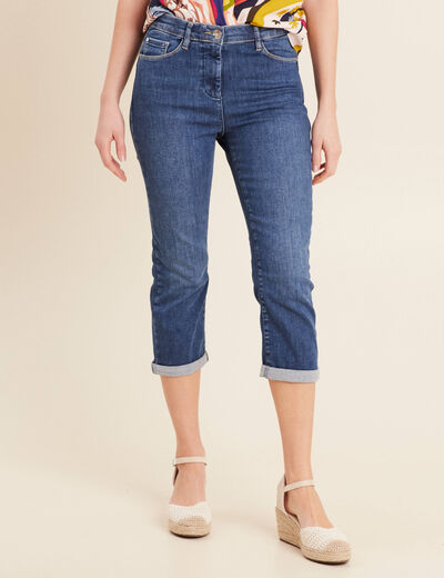 Pantalon magique l'unique denim double stone femme